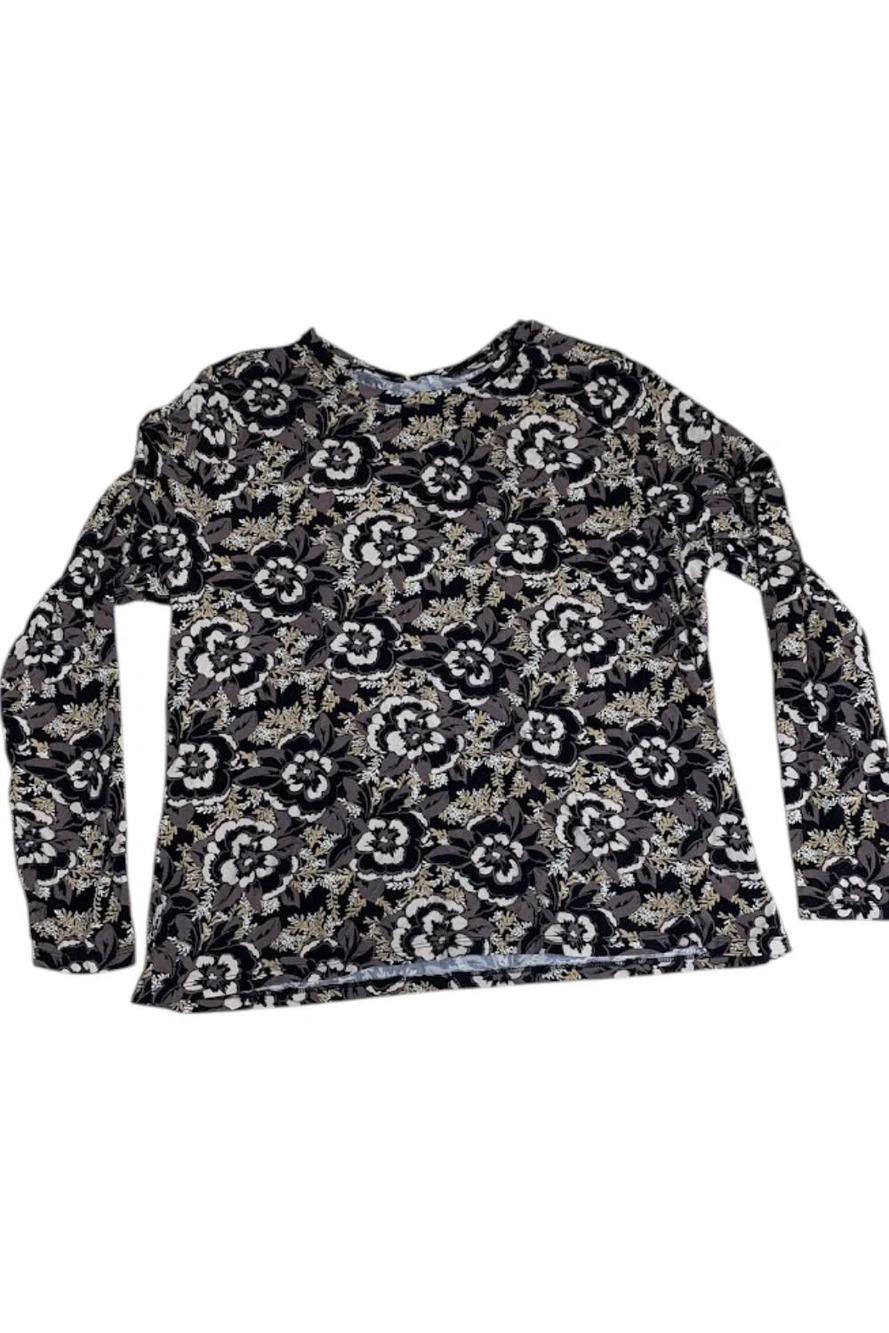 AnyBody Women's Cozy Knit Top Black - Regular